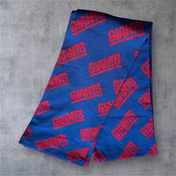WEAR by Erin Andrews New York Giants Team Wordmark Scarf NWOT - Picture 1 of 4